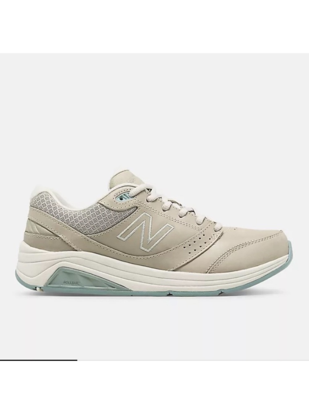 New Balance 928v3 Beige Gray Walking Shoes Leather Size 9 Women's Everyday